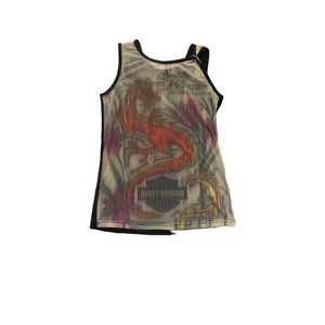 mesh harley davidson dragon tank top